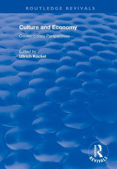 Culture and Economy (eBook, ePUB)