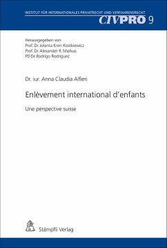 Enlèvement international d'enfants (eBook, PDF) Cover Enlèvement international d'enfants (eBook, PDF)