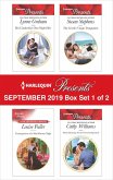 Harlequin Presents - September 2019 - Box Set 1 of 2 (eBook, ePUB)