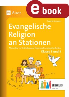 Evangelische Religion an Stationen 3-4 Inklusion (eBook, PDF) - Sommer, Sandra