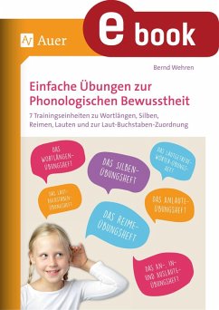 Einfache Übungen zur Phonologischen Bewusstheit (eBook, PDF) - Wehren, Bernd