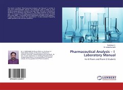 Pharmaceutical Analysis ¿ I Laboratory Manual