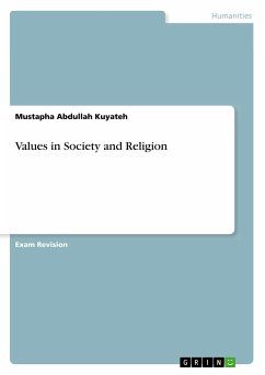Values in Society and Religion
