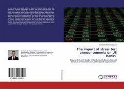 The impact of stress test announcements on US banks. - Anastasopoulos, Dionysios