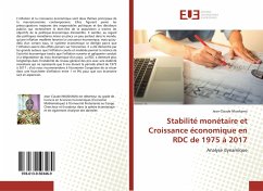 Stabilité monétaire et Croissance économique en RDC de 1975 à 2017 - Nkashama, Jean-Claude