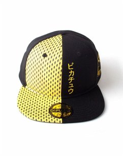 Pokemon Snapback Cap Block Pikachu