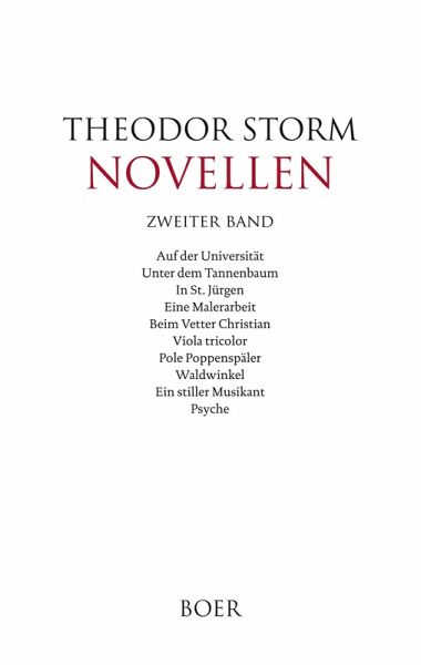 Novellen zweiter Band