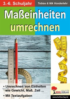 Maßeinheiten umrechnen - Vonderlehr, Nik;Vonderlehr, Tobias