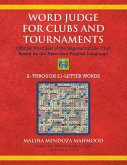 Word Judge for Clubs and Tournaments