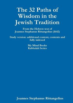 The 32 Paths of Wisdom in the Jewish Tradition - Rittangelius, Joannes Stephanus