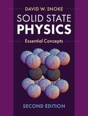 Solid State Physics - Snoke, David W.