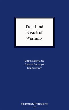 Fraud and Breach of Warranty - Salzedo Kc, Simon; Mcintyre, Andrew; Shaw, Sophie