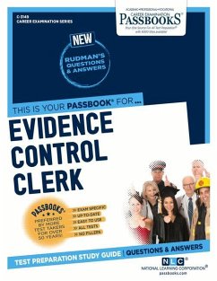 Evidence Control Clerk (C-3149): Passbooks Study Guide Volume 3149 - National Learning Corporation