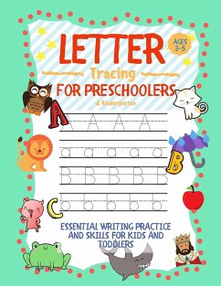 Letter Tracing for Preschoolers Ages 3-5 & Kindergarten - Zone, Learning