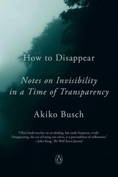 How to Disappear - Busch, Akiko