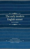 The early modern English sonnet