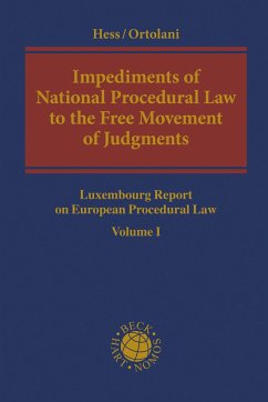 Impediments of National Procedural Law to the Free Movement of Judgments