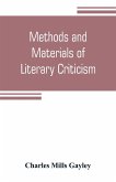 Methods and materials of literary criticism; lyric, epic and allied forms of poetry