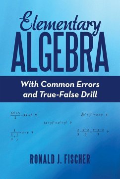 Elementary Algebra - Fischer, Ronald J.