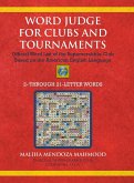 Word Judge for Clubs and Tournaments