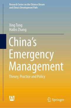 China's Emergency Management (eBook, PDF) - Tong, Xing; Zhang, Haibo