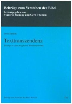 Texttranszendenz - Theißen, Gerd