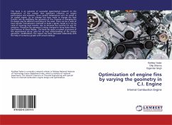 Optimization of engine fins by varying the geometry in C.I. Engine
