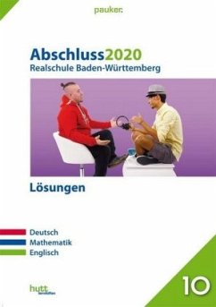 Abschluss 2020 - Realschule Baden-Württemberg Lösungen