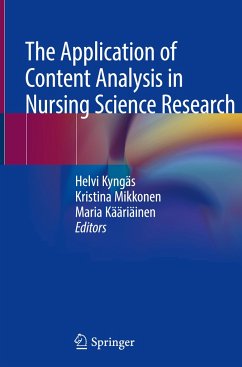 The Application of Content Analysis in Nursing Science Research