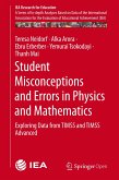 Student Misconceptions and Errors in Physics and Mathematics