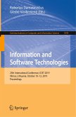 Information and Software Technologies