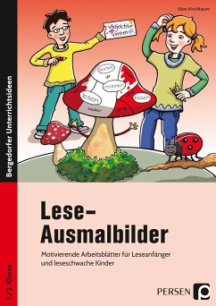 Lese-Ausmalbilder - Kirschbaum, Klara