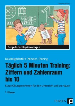 Täglich 5 Minuten Training: Ziffern und ZR bis 10 - Heinemeier, Wiebke