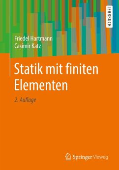 Statik mit finiten Elementen (eBook, PDF) - Hartmann, Friedel; Katz, Casimir