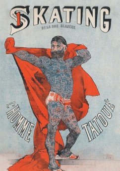 Carnet Blanc, Affiche l'Homme Tatoué - Sans Auteur