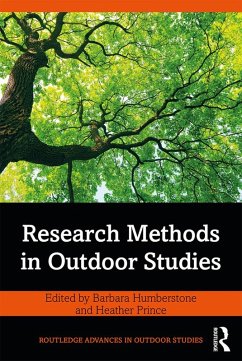Cover Research Methods in Outdoor Studies (eBook, PDF)