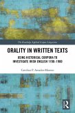 Orality in Written Texts (eBook, ePUB)