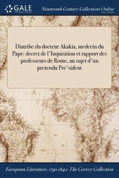 Diatribe du docteur Akakia, medecin du Pape