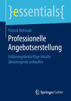 Professionelle Angebotserstellung (eBook, PDF) - Hofstadt, Patrick