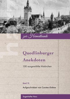 Quedlinburger Anekdoten (eBook, ePUB) - Kiehne, Carsten