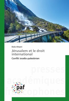 Jérusalem et le droit international - Altaani, Diala