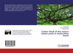 Carbon Stock of the various carbon pools in Gerba-Dima forest