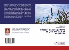 Effect of planting patterns on yield and WUE of Pearlmillet
