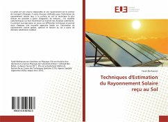 Techniques d'Estimation du Rayonnement Solaire reçu au Sol - Benharrats, Farah