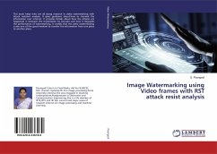 Image Watermarking using Video frames with RST attack resist analysis