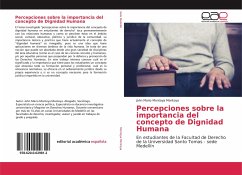 Percepciones sobre la importancia del concepto de Dignidad Humana - Montoya Montoya, John Mario