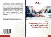 Management de la qualité conforme à la norme ISO 9001:2018 à l¿ASEPEX