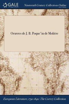 Cover Oeuvres de J. B. Poqueľ'in de Molière