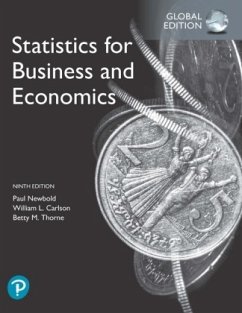 Statistics for Business and Economics plus Pearson MyLab Statistics with Pearson eText, Global Edition, m. 1 Beilage, m. - Newbold, Paul;Carlson, William;Thorne, Betty