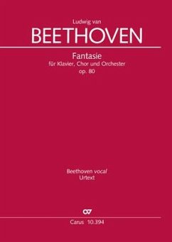 Fantasie, für Klavier, Chor und Orchester, Klavierauszug - Beethoven, Ludwig van